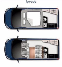 FORD Transit Custom Nugget V710 L1H1 M1 Titanium 170cv auto *IVA ESCLUSA*